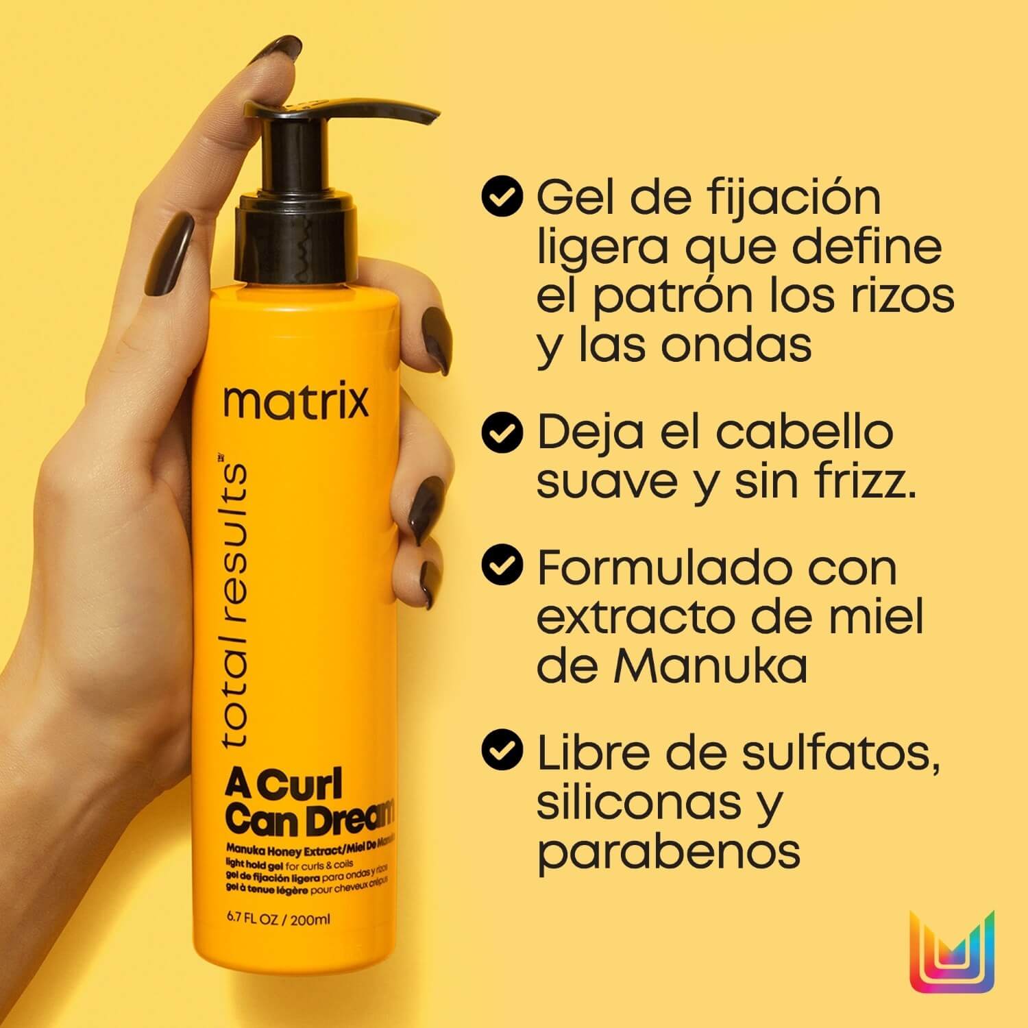 GEL DE FIJACIÓN LIGERA A CURL CAN DREAM PARA CABELLO RIZADO Y ONDULADO (GEL PARA CABELLO RIZADO Y ONDULADO)